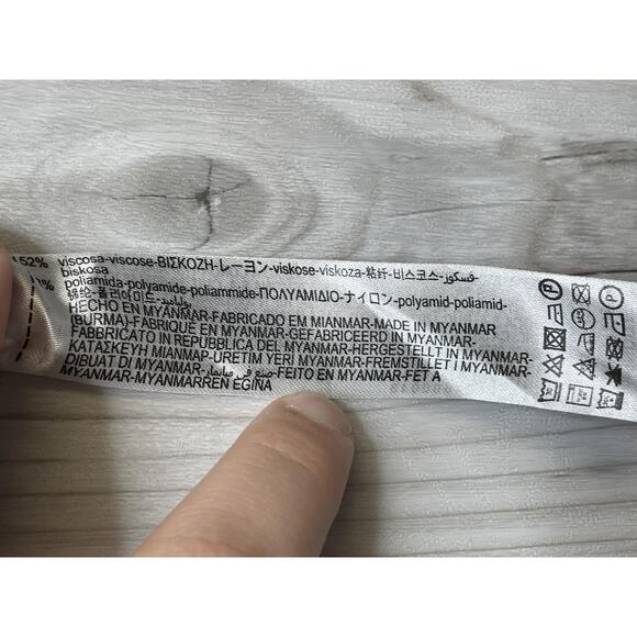 Zara Dress Womens Large Black Cutout Long Sleeve Ribbed Knit Bodycon Mini - Picture 7 of 9